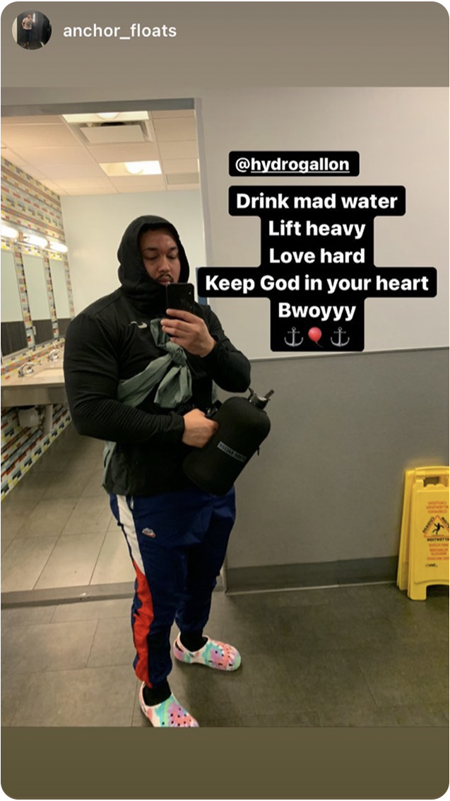 hydro gallon 1 one gallon water bottle straw lid jug with sleeve shoulder carrying strap pocket for phone keys motivational time markers 75 hard insulated neoprene bpa free leakproof side handle instagram
