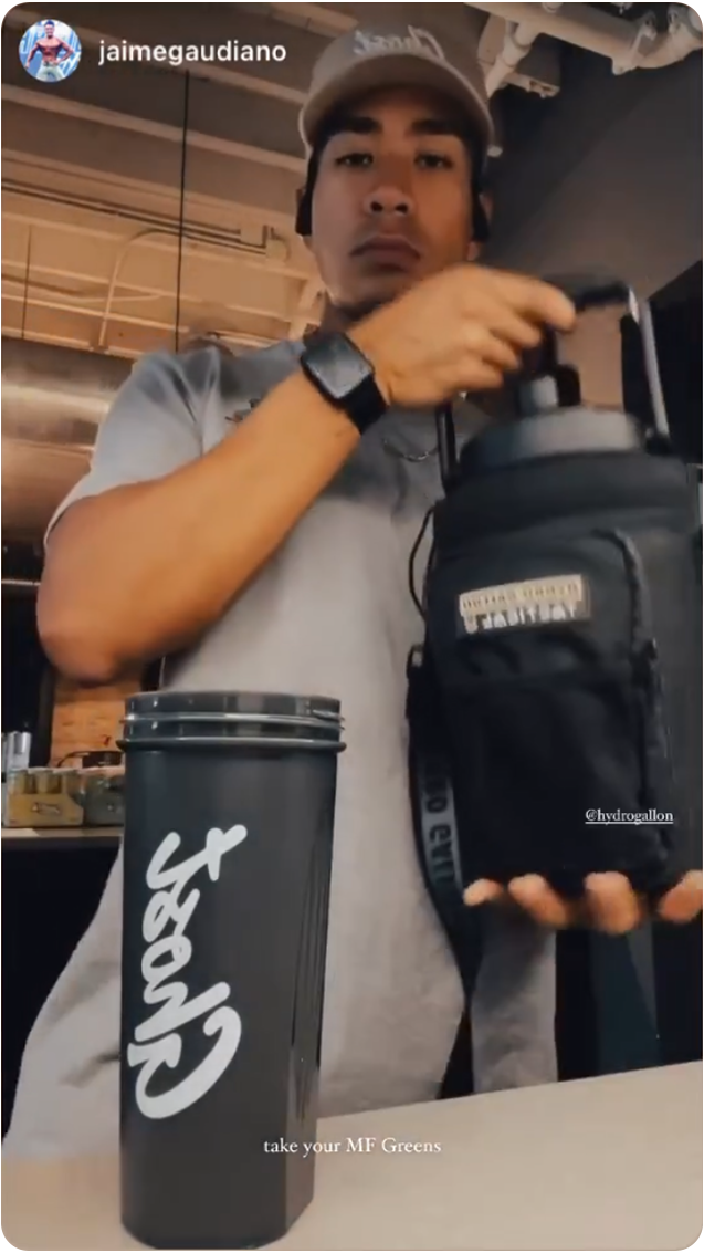 hydro gallon hydrogallon instagram review story tactical us army military one 1 gallon water bottle jug stainless steel metal double wall vacuum insulated pockets shoulder strap crossbody heavy duty keeps ice