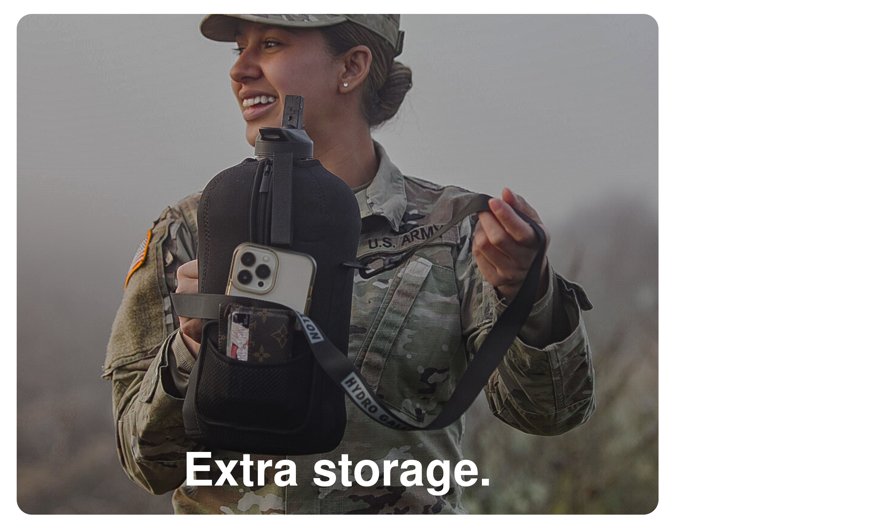 hydro gallon 1 one gallon water bottle jug straw spout lid sleeve shoulder carrying strap pocket for phone keys motivational time markers insulated bpa free leakproof side handle