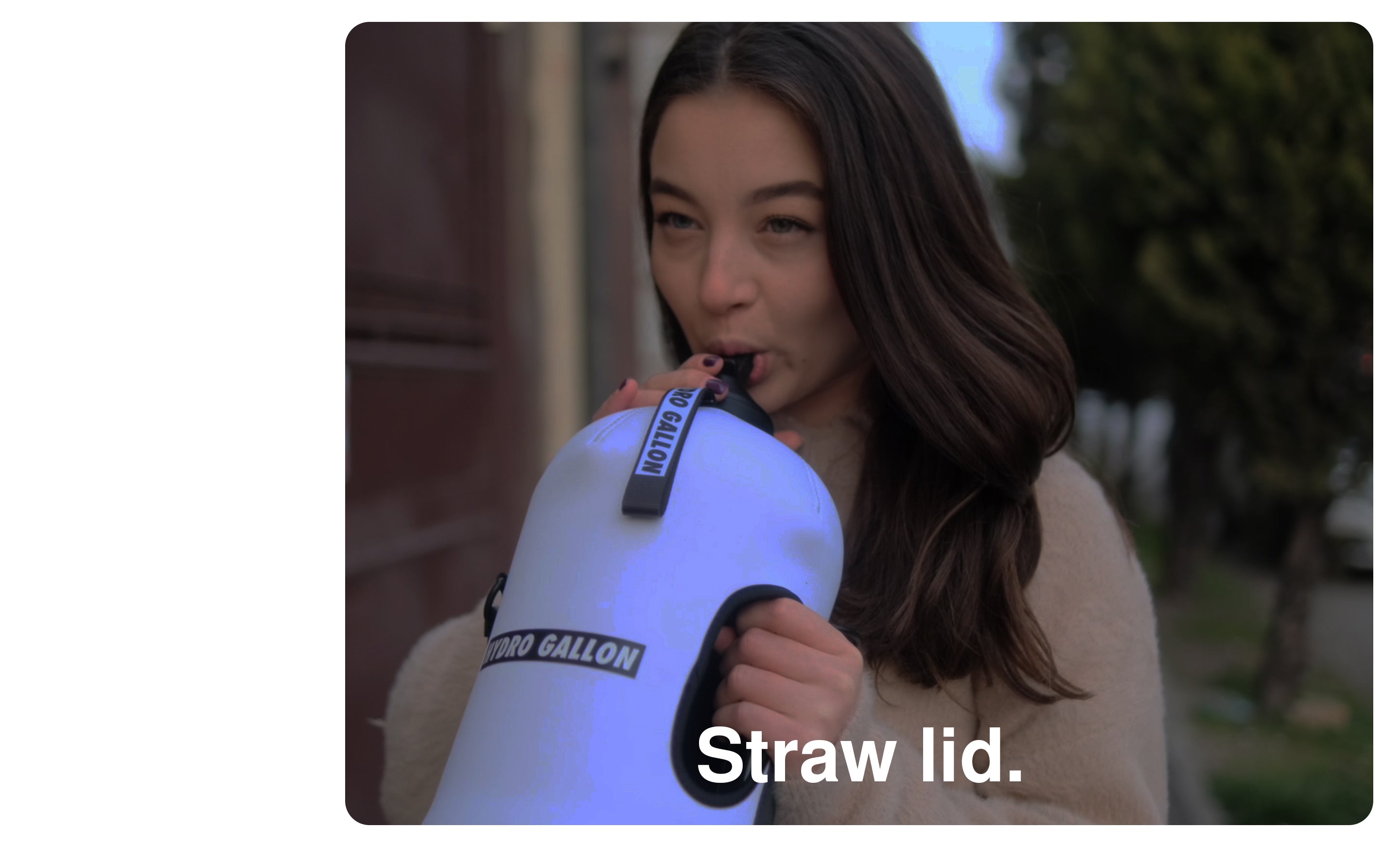 hydro gallon 1 one gallon water bottle jug straw spout lid sleeve shoulder carrying strap pocket for phone keys motivational time markers insulated bpa free leakproof side handle