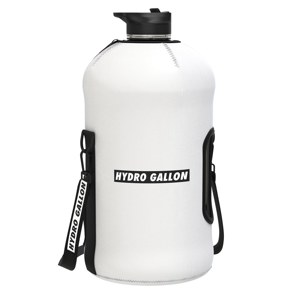 Hydro Gallon® 1 Premium One Gallon Water Bottle Jug with Sleeve